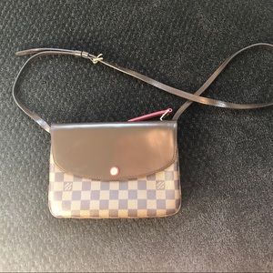 AUTHENTIC Louis Vuitton with red accent